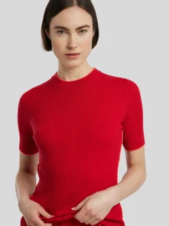 Strickshirt aus Schurwolle