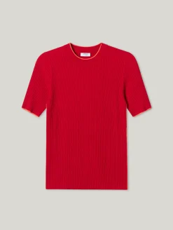 Strickshirt aus Schurwolle