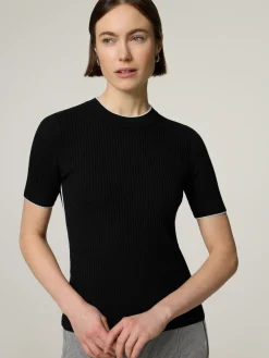 Strickshirt aus Schurwolle