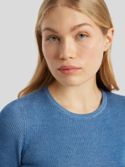 Strickshirt aus Schurwolle