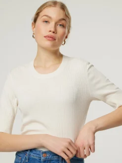 Strickshirt aus Seide