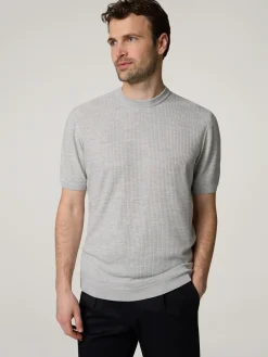 Strickshirt aus Seide