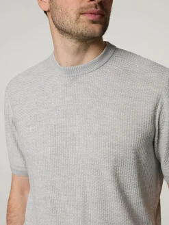 Strickshirt aus Seide