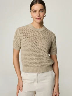 Strickshirt mit Baumwolle