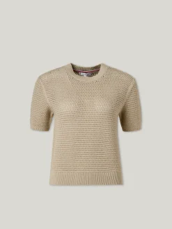 Strickshirt mit Baumwolle