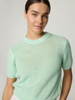 Strickshirt mit Baumwolle