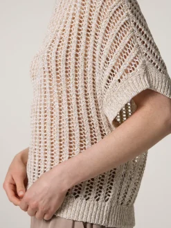 Strickshirt mit Baumwolle