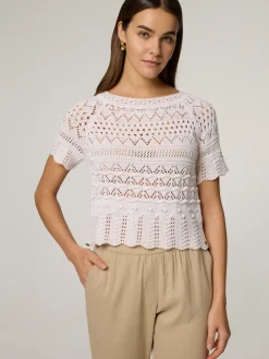 Strickshirt mit Baumwolle