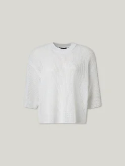 Strickshirt mit Baumwolle