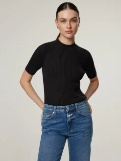 Strickshirt mit Bio-Baumwolle SILJIAA