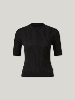 Strickshirt mit Bio-Baumwolle SILJIAA