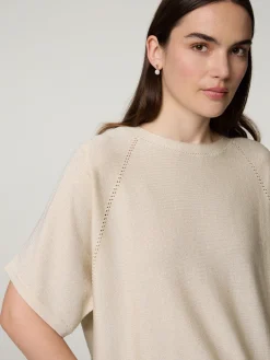 Strickshirt mit Glitzer