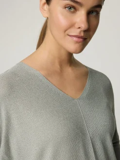 Strickshirt mit Glitzer