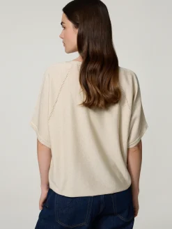 Strickshirt mit Glitzer