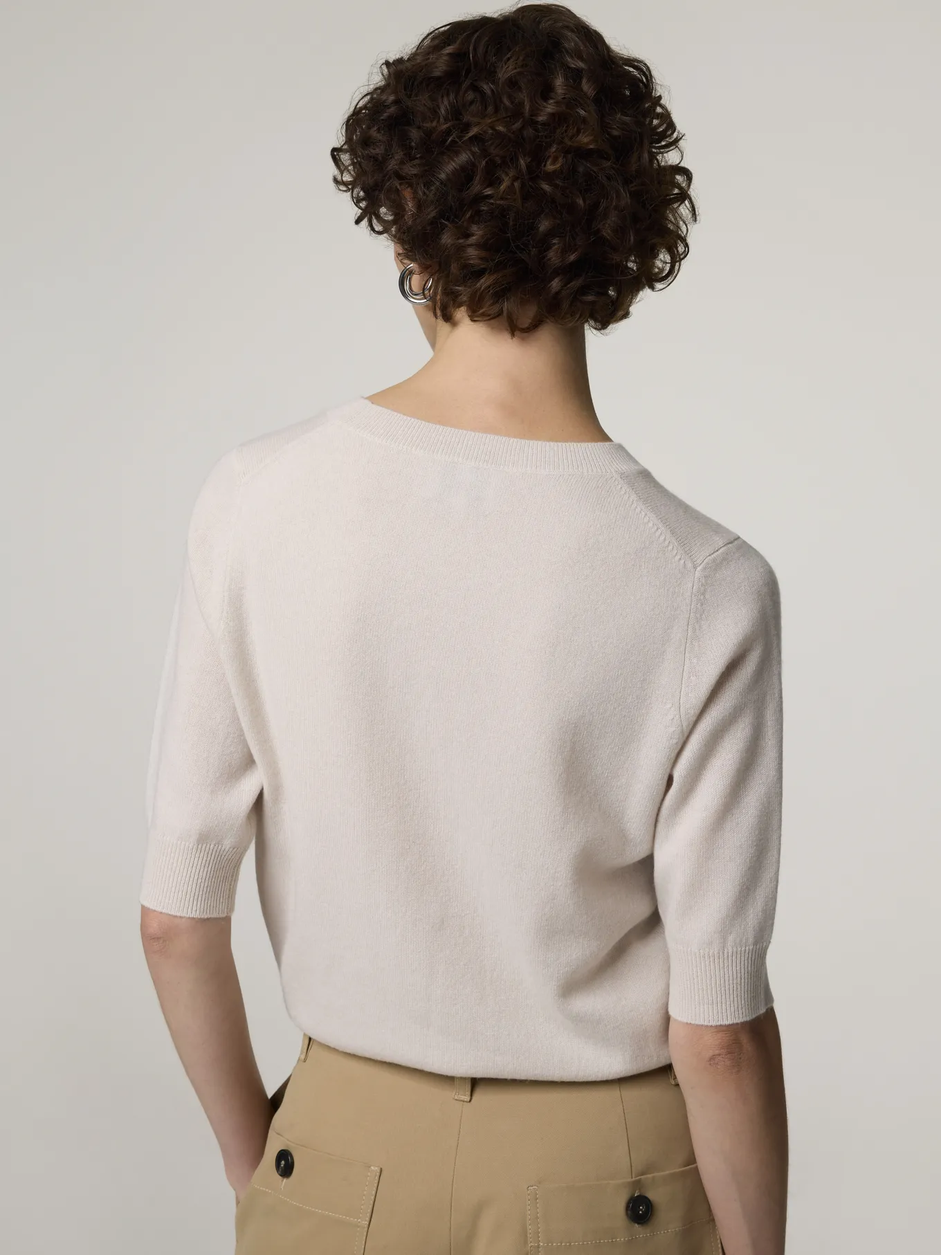 Strickshirt mit Kaschmir