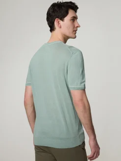 Strickshirt mit Leinen