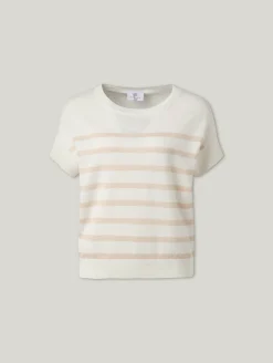 Strickshirt mit Leinen