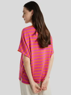 Strickshirt mit Leinen