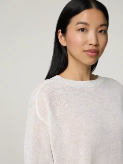 Strickshirt mit Leinen