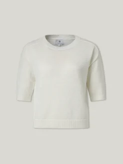 Strickshirt mit Leinen