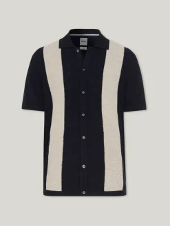 Strickshirt mit Leinen