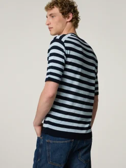 Strickshirt mit Leinen DERICO