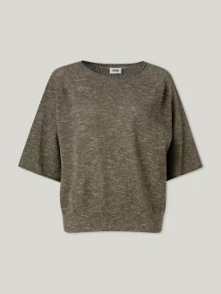 Strickshirt mit Leinen DILARY