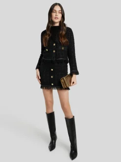 Strickshirt mit Logo