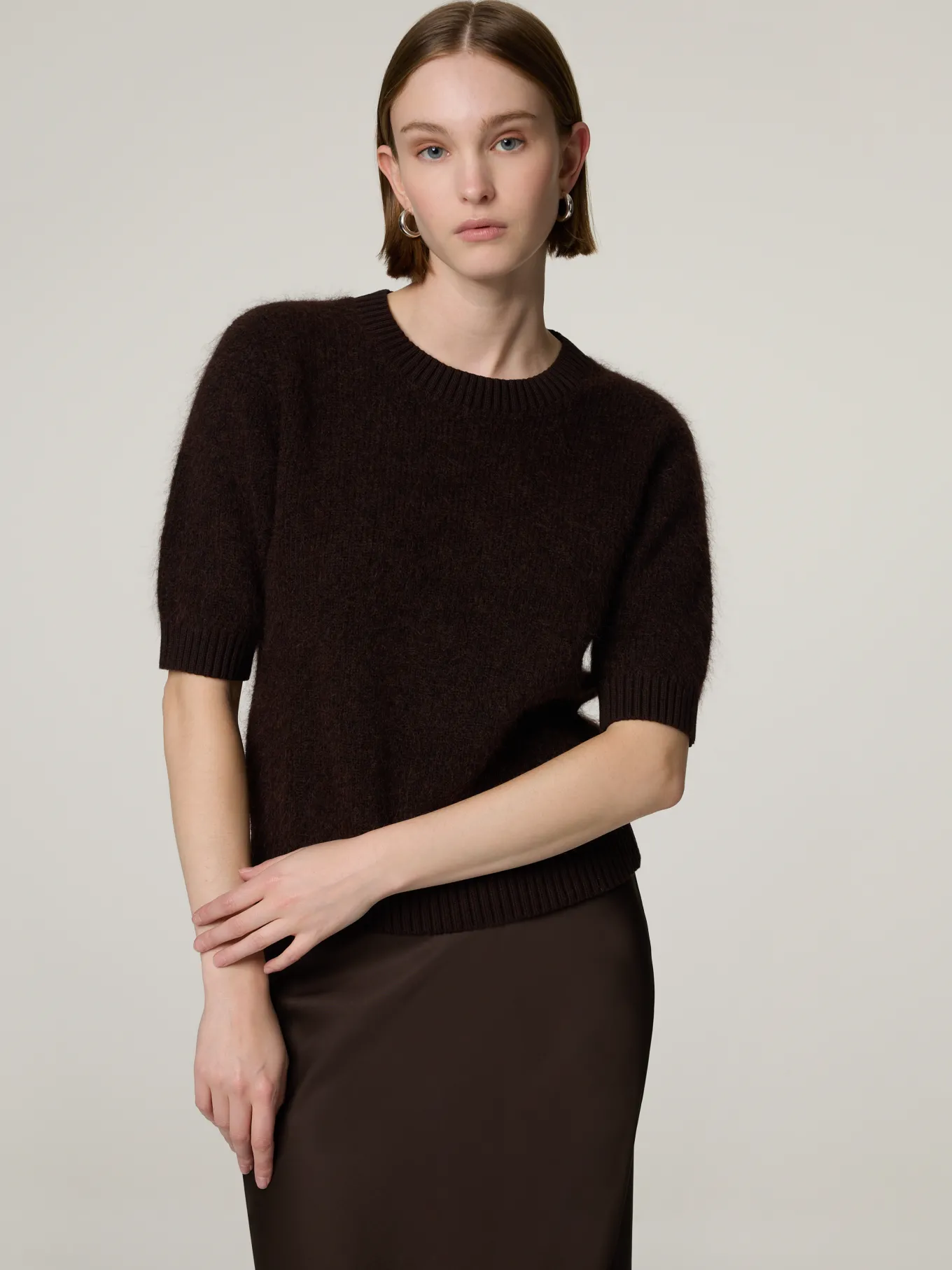 Strickshirt mit Mohair