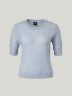 Strickshirt mit Mohair