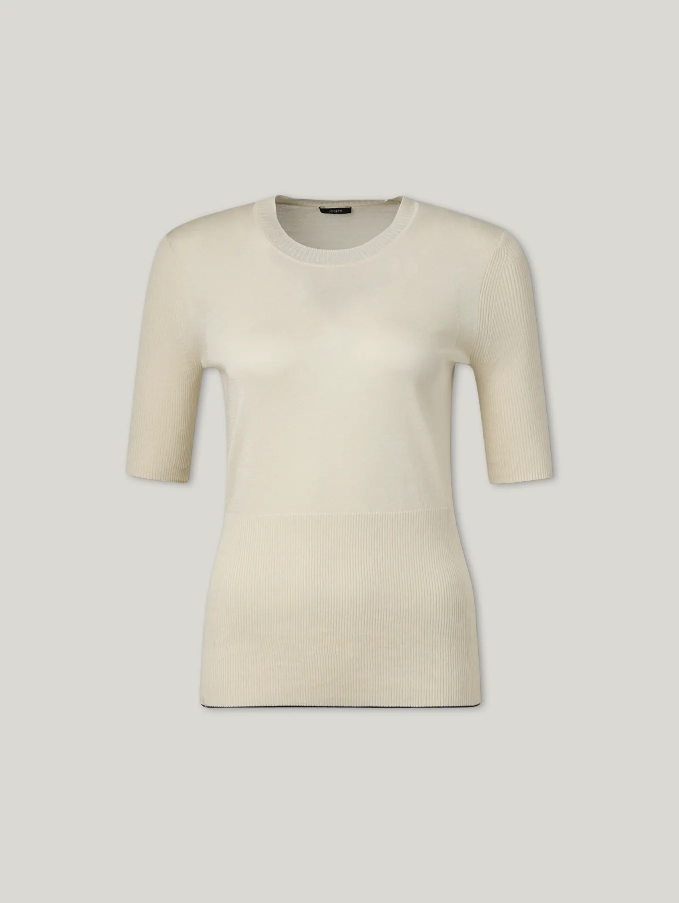 Strickshirt mit Seide