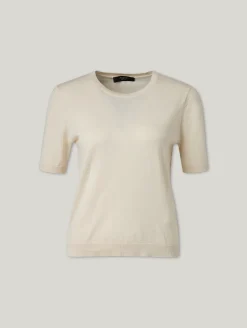 Strickshirt mit Seide ZIBETTO