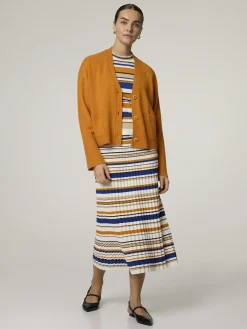 Strickshirt mit Streifen