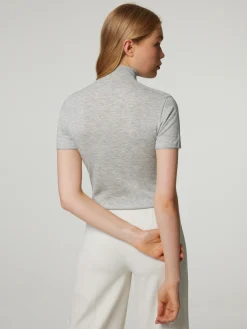 Strick-Shirt mit Wolle FINIA