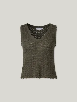 Stricktop aus Bio-Baumwolle