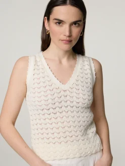 Stricktop aus Bio-Baumwolle