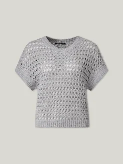 Stricktop aus Fancy-Garn