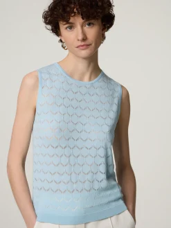 Stricktop aus Schurwolle