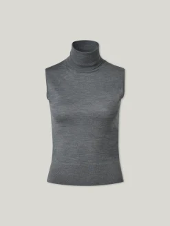 Stricktop aus Schurwolle