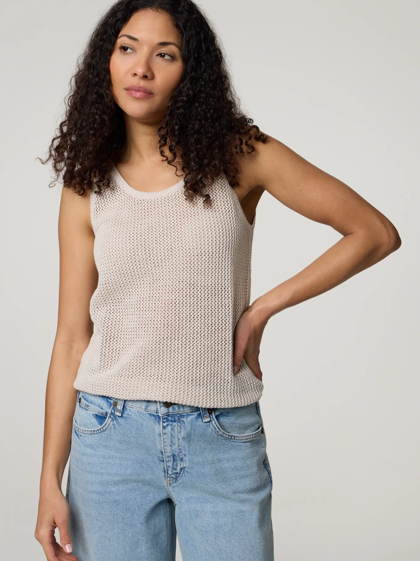 Stricktop mit Bio-Baumwolle