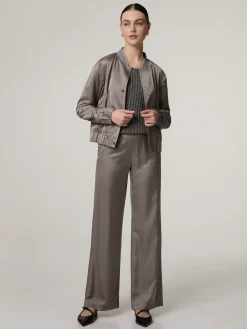 Stricktop mit Lurex-Details