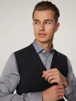 Strickweste aus Merinowolle