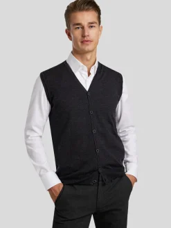 Strickweste aus Merinowolle