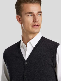 Strickweste aus Merinowolle