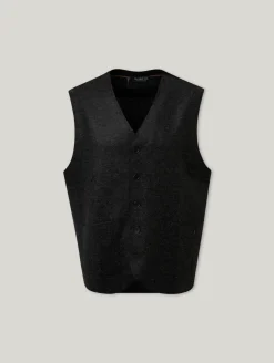 Strickweste aus Schurwolle