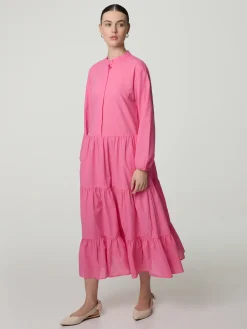 Stufenkleid aus Baumwolle