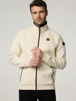 Sweatjacke aus Baumwolle