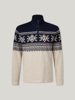 Sweatshirt im Norweger-Stil