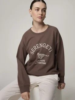 Sweatshirt mit Baumwolle