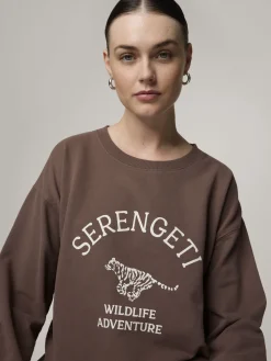 Sweatshirt mit Baumwolle